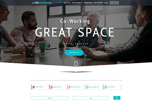 TPG CoWorking Space Wordpress Theme