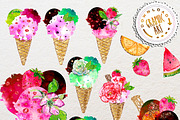 Ice Cream clipart, an Illustration by Download Graphic Art (Thumbnail 2 of 5)