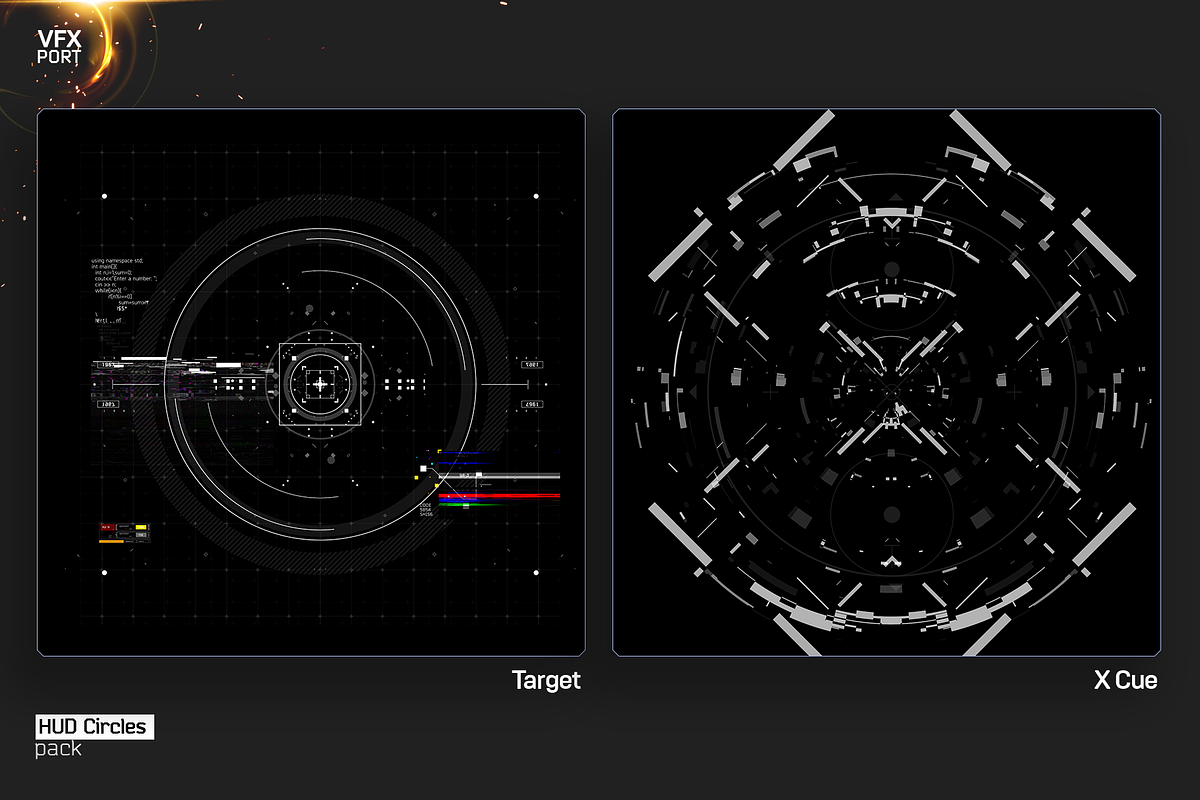 20 HUD Circle Pack, an Object Graphic by GothLab (Photo 4 of 14)