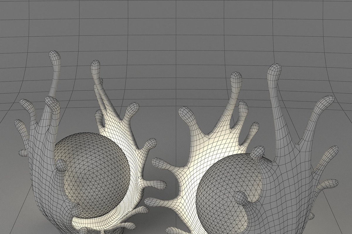 Table lamp Splash Design, an Object 3D Model by 3D Models by Obshansky (Photo 6 of 16)