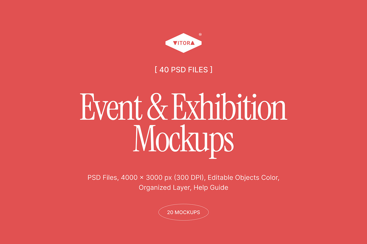 Event & Exhibition Mockups, a Mockup by Vitora Mockup (Photo 3 of 18)