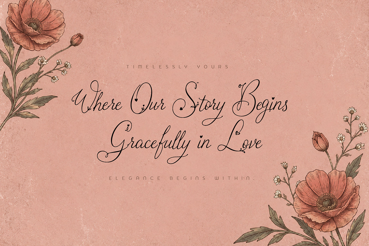 Arine Rosevaly - Romantic Script, a Script Font by HypeWorksCo (Photo 8 of 15)