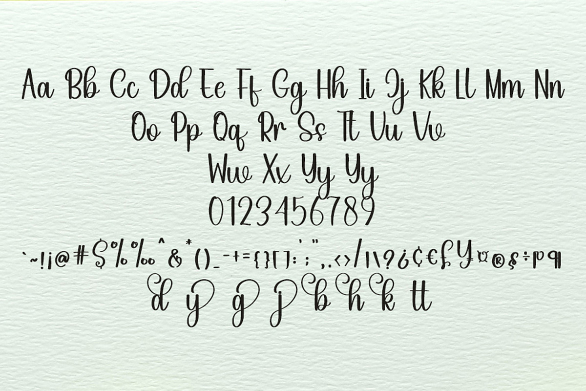 Friday - Handwriting Font