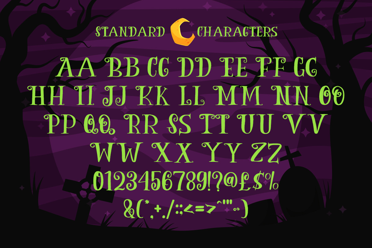 DEMON BEAST - Happy Halloween Font, a Handwritten Font by Mozatype (Photo 9 of 10)
