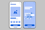 Mobile App Wireframe UI Template, a Wireframe Template by MightyDesign (Thumbnail 2 of 9)