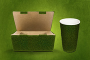 Green Packaging, a Cups & Container Mockup by Feelings (Thumbnail 2 of 4)