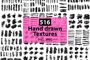 516 Textures big set., a Texture Illustration by redstudio (Thumbnail 1 of 7)