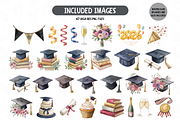 Class of 2026 Graduation Clipart, an Illustration by TatiMockup (Thumbnail 2 of 4)
