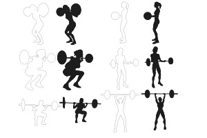 Weightlifting Bodybuilder Figure