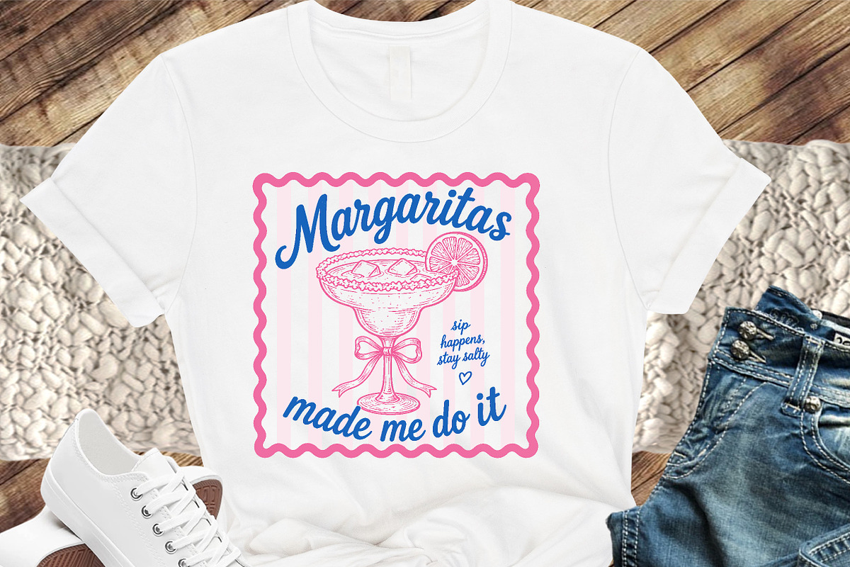 Margaritas Made Me Do It PNG, a Seasonal Illustration by Canvas Craft (Photo 2 of 6)