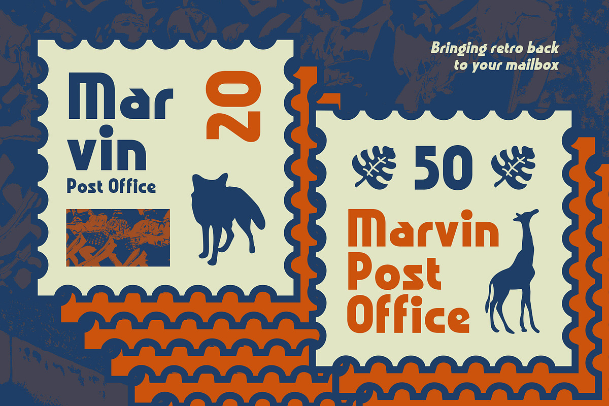 CS Bugle – Retro Font, a Sans Serif Font by Craft Supply Co. (Photo 7 of 8)