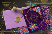 Galaxy floral watercolor collection, a Texture Illustration by UlitkaStudio (Thumbnail 9 of 27)