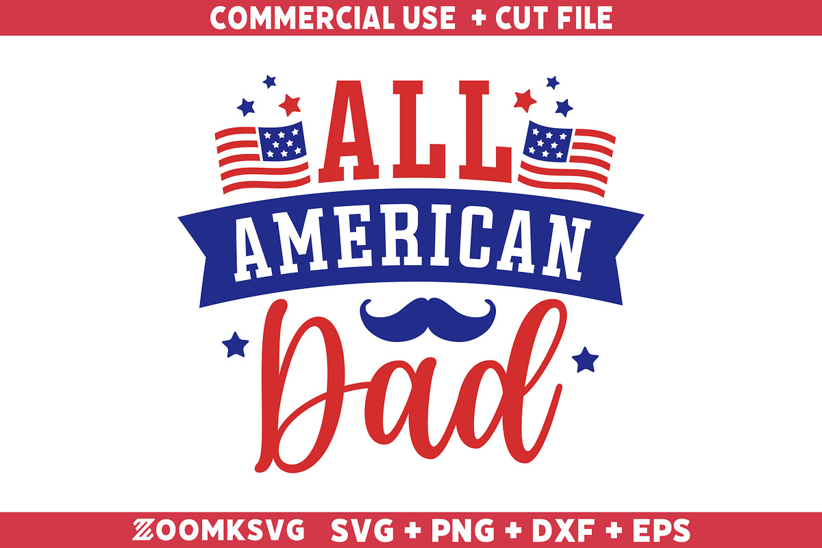 American SVG Bundle, USA SVG Bundle, an Illustration by ZoomkSVG (Photo 3 of 39)