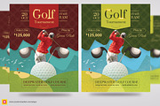 Golf Flyer Template, a Flyer Template by Satgur Graphic Design (Thumbnail 1 of 4)