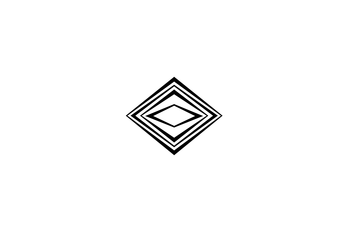 Minimalist Abstract Diamond Logo, a Branding & Logo Template by Luxury Logos (Photo 3 of 4)