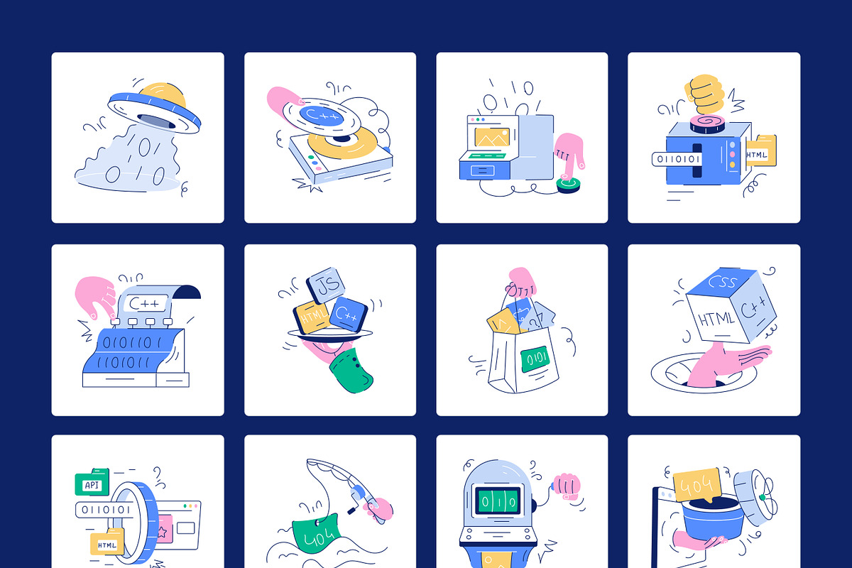Set of Web Development, a Duotone Icon by Vectors Market (Photo 4 of 17)