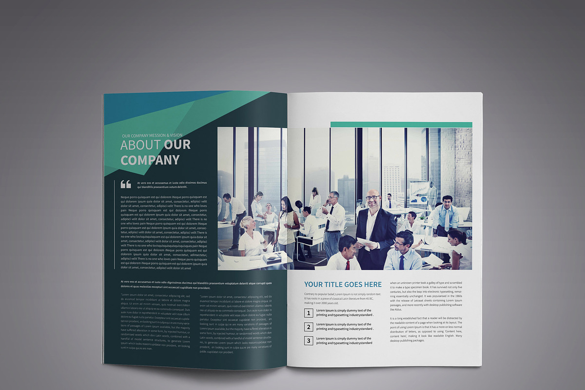 Corporate Business Brochure, a Brochure Template by New Lines (Photo 6 of 12)