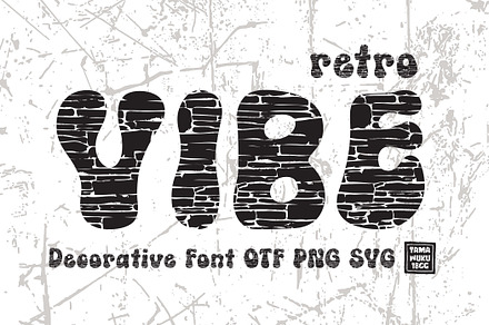 Retro Vibe OTF PNG SVG