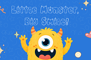 Monsterkins - Monster Display Font, a Handwritten Font by Wellscript Studio (Thumbnail 2 of 9)