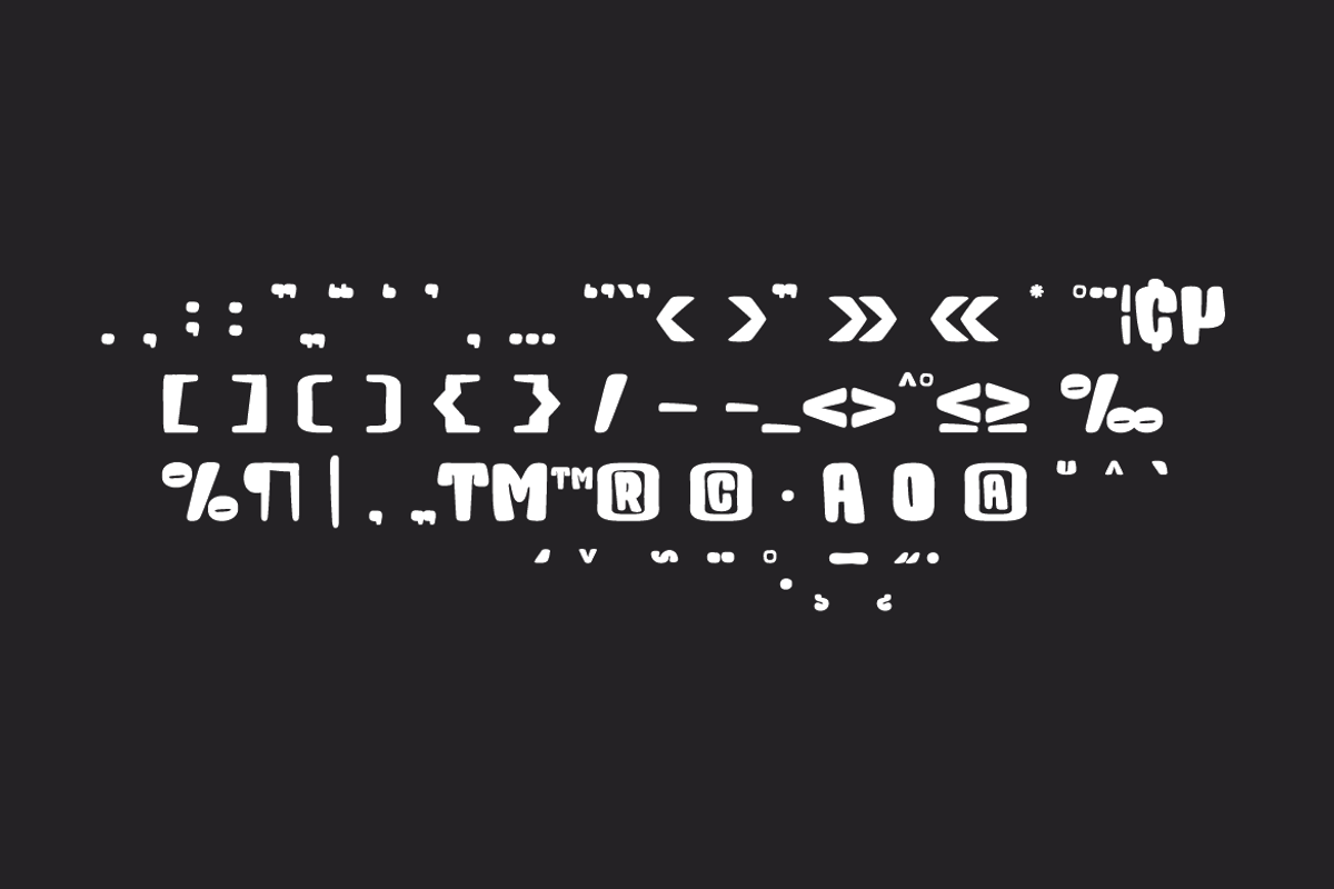 Hokey Mefun - Groovy Font, a Sans Serif Font by QR Design Studio (Photo 9 of 12)
