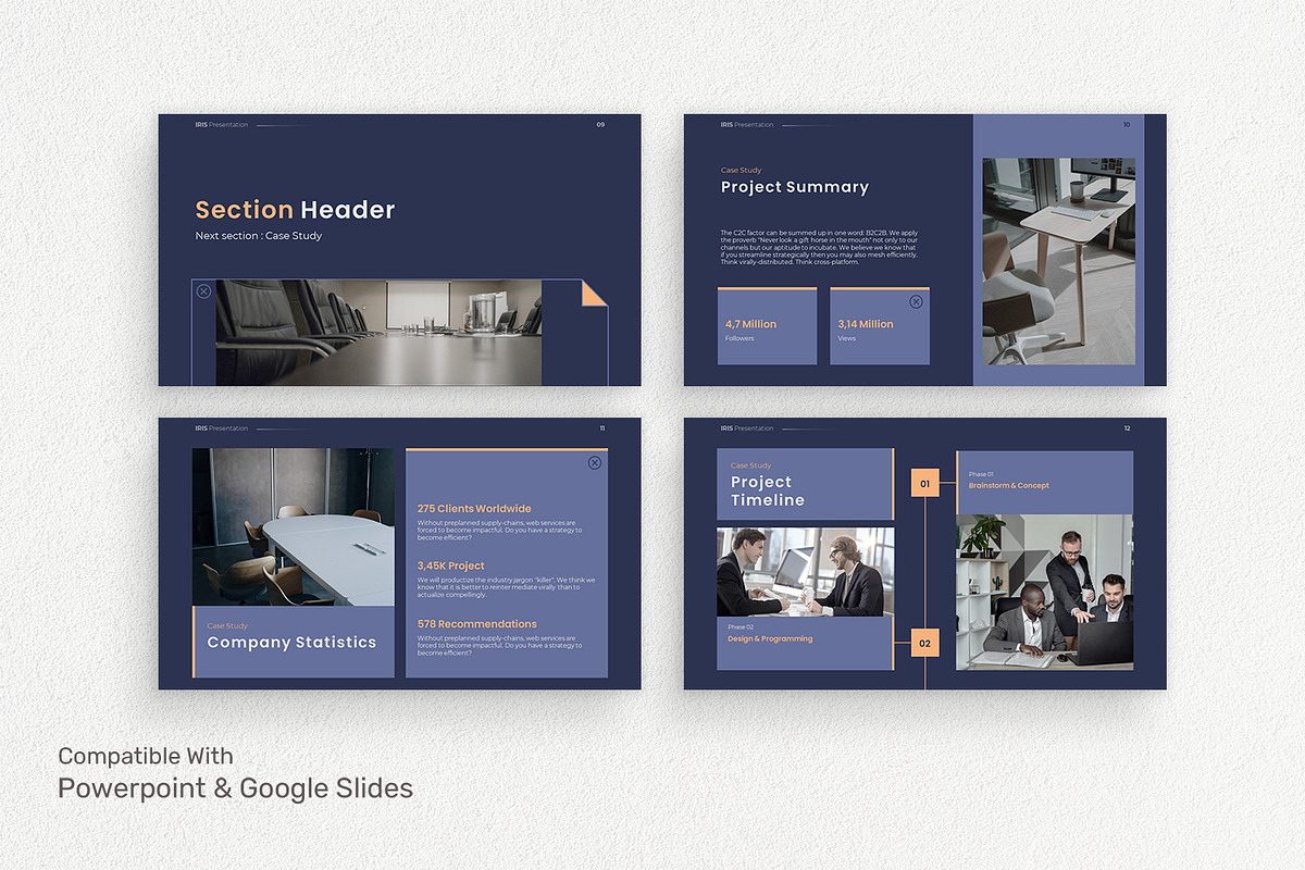 Iris - Business Presentation, a Presentation Template by Birka Studio (Photo 3 of 4)