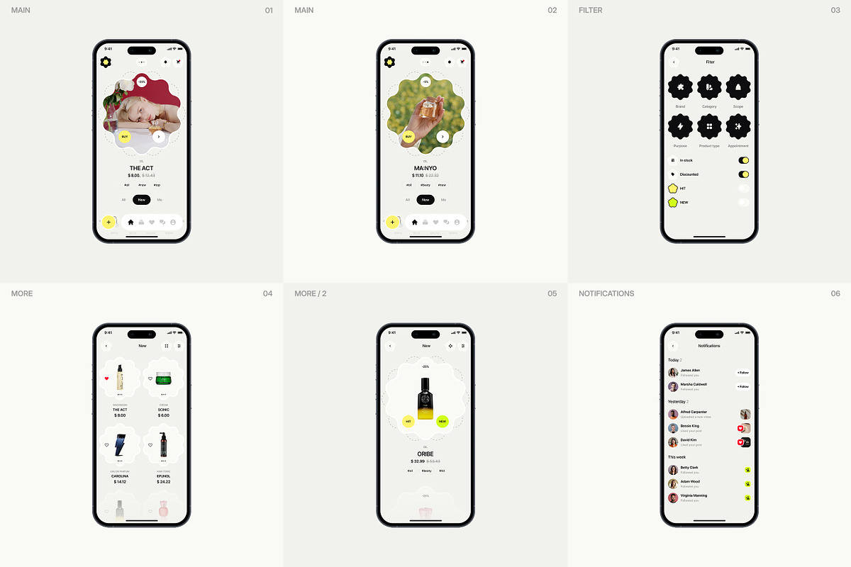 Paradise App UI KIT, an App Template by alievimrax (Photo 5 of 11)