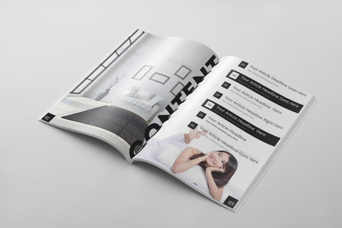 Magazine Template 30, a Magazine Template by pmvch (Photo 2 of 10)