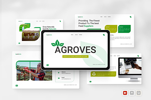 Agriculture Presentation PowerPoint, a Presentation Template by Annora Studio