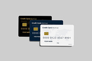 Credit Card Mockup, an Advertising Mockup by Graphiculon (Thumbnail 4 of 11)