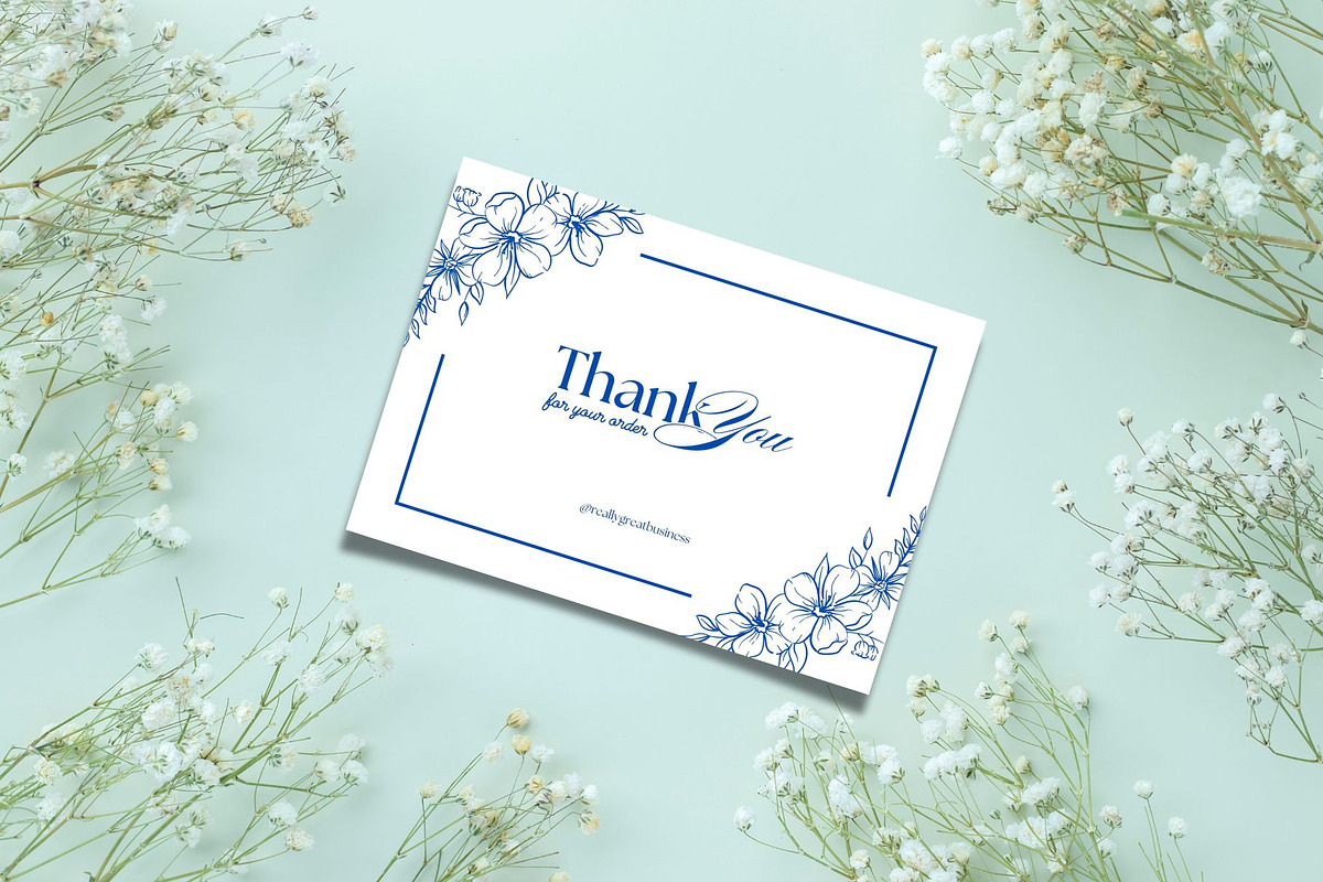 Thank you card template - Canva, a Card Template by DesignArts (Photo 2 of 4)