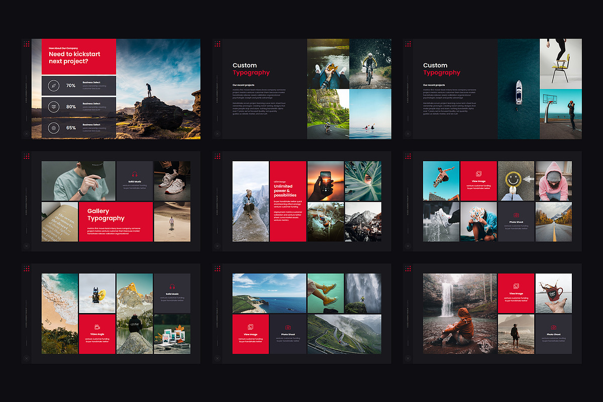 NOAH Presentation Template Design, a Presentation Template by Rocketstill (Photo 10 of 18)