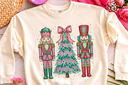 Floral Nutcracker Christmas PNG Art, a Seasonal Illustration by CrexoraLab (Thumbnail 3 of 4)