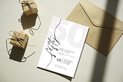 50th BIRTHDAY PARTY INVITATION CARD, an Invitation Template by TheSimplySereneShop (Thumbnail 2 of 10)