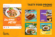 Tasty Food Promo Social Media Post, a Social Media Template by itefan Studio (Thumbnail 3 of 4)