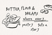 Cezanne Scribbles Inky Display Font, a Handwritten Font by Nonceni (Thumbnail 2 of 11)