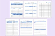 2025 Financial Planner For Canva, a Stationery Template by Shumaya (Thumbnail 5 of 6)