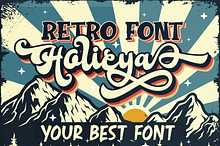 Holicya Retro Font