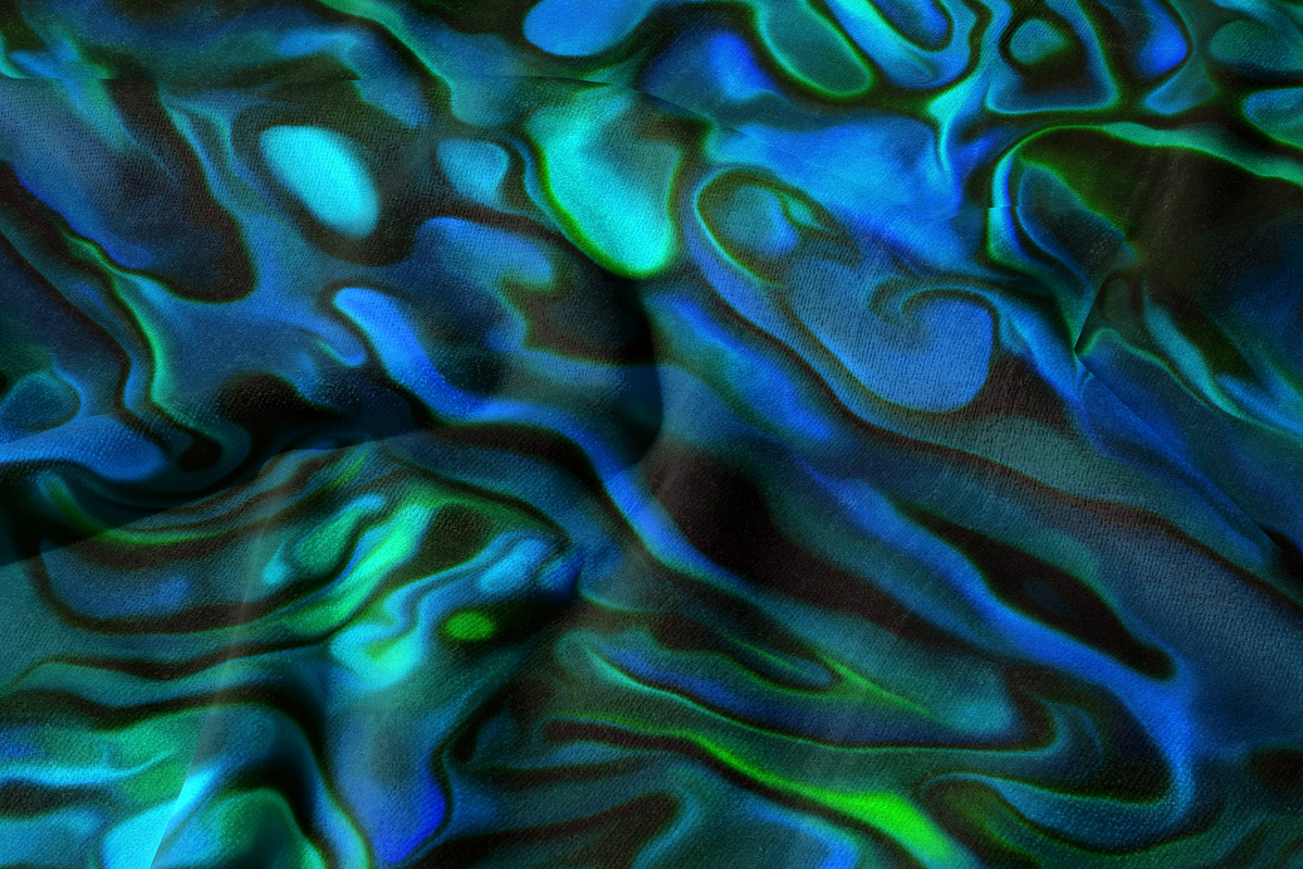 Abalone Paua Shell Seamless Pattern, a Pattern Graphic by Leysa Flores (Photo 12 of 13)