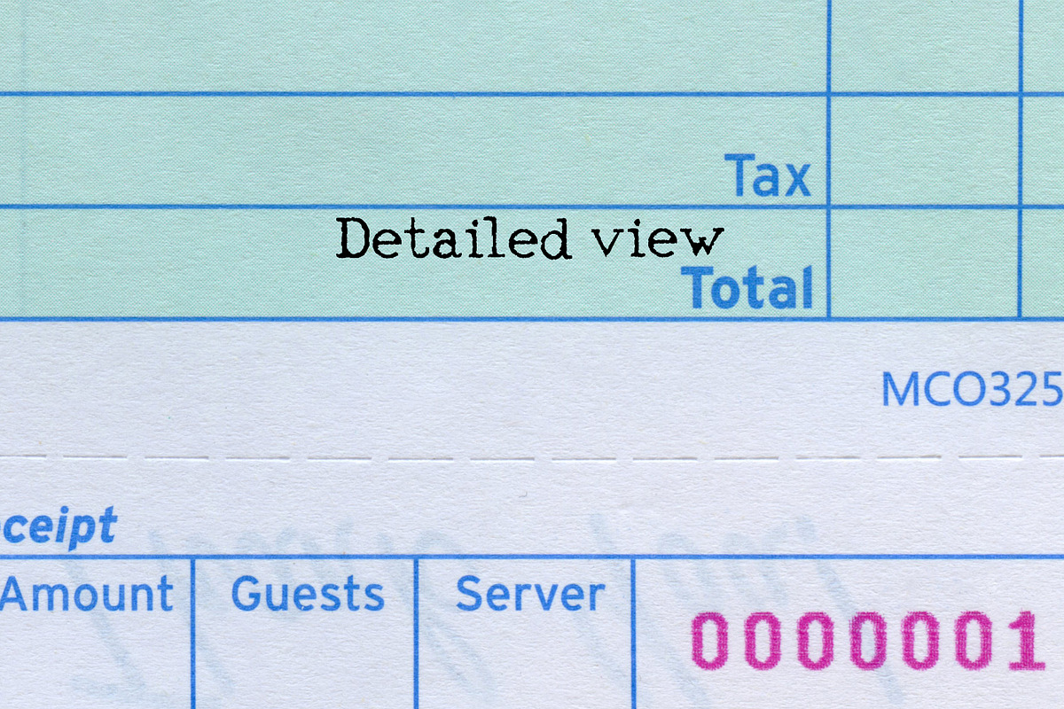 Guest Check Stock Image High Res, a Background Photo by Heather Green Designs (Photo 3 of 6)