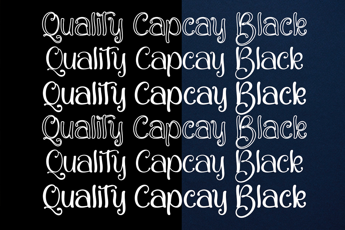 Quality Capcay Black preview 7