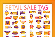 Retail Sale Tags, a Finance Illustration by alexdndz (Thumbnail 1 of 11)