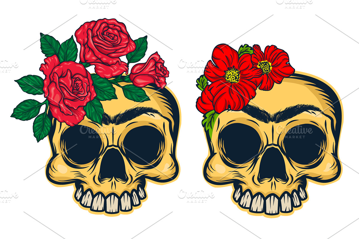 Frida Kahlo Prints!, a Decorative Illustration by VioSilent (Photo 3 of 9)