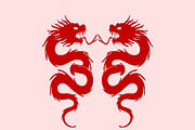 Chinese New Year 2025 Dragon Vector, a Background Graphic by RAHMAT (Thumbnail 2 of 4)