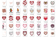 Valentine’s Day PNG Clipart Bundle, an Object Illustration by Daffodil Dream Studio (Thumbnail 4 of 7)