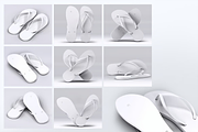 Flip Flops Sandals Mockup, an Advertising Mockup by Hubzway (Thumbnail 9 of 9)