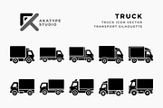 Truck Icon Vector, an Icon by Akatype Studio (Thumbnail 1 of 3)