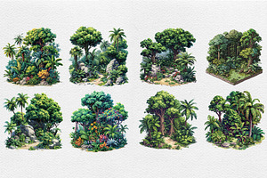 Jungle Forest Clipart