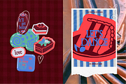 Dessert Delights Vector Set, an Object Graphic by My.Ordinarty (Thumbnail 2 of 8)