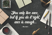 Claiborne Typeface, a Script Font by madeDeduk (Thumbnail 8 of 10)
