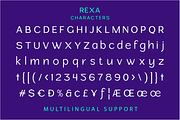Rexa Sans-Serif Typeface, a Sans Serif Font by roomspace creative lab (Thumbnail 9 of 9)